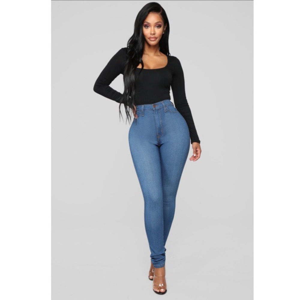 Fashion Nova Classic High Waist Skinny Jeans